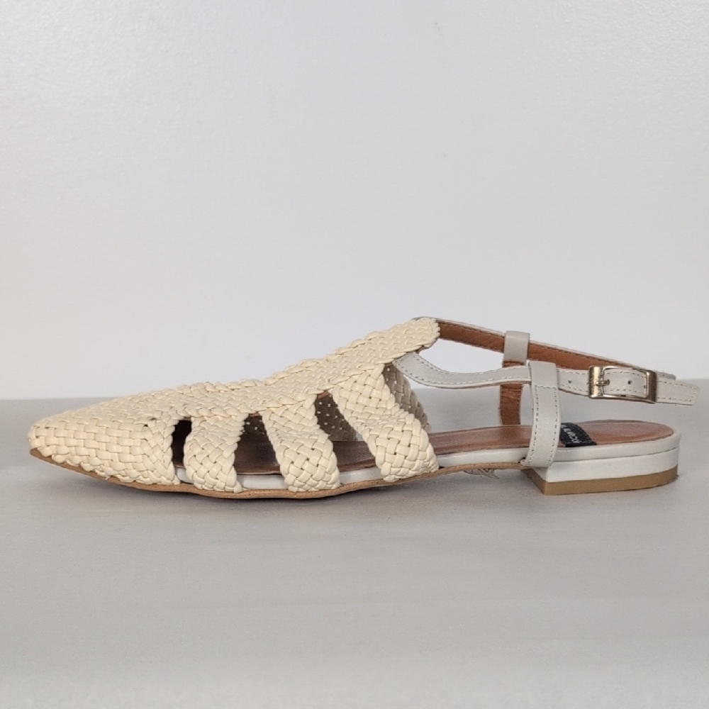 Angel Alarcon Braided Leather Flats - Picture 7 of 12